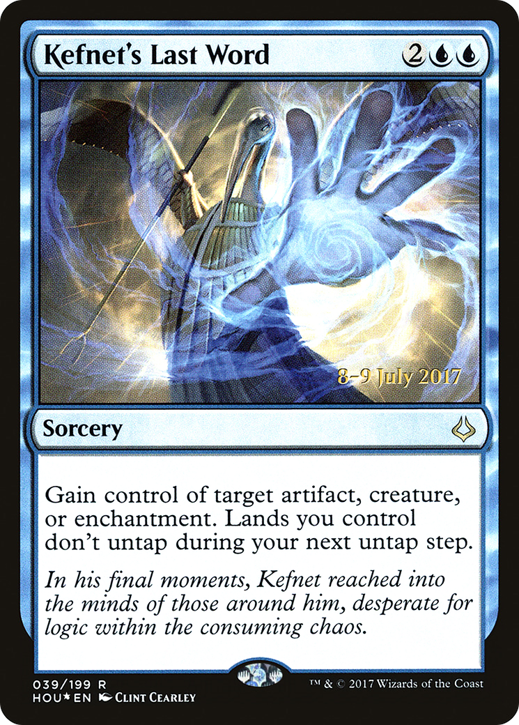 Kefnet's Last Word (039) (Prerelease) - Foil