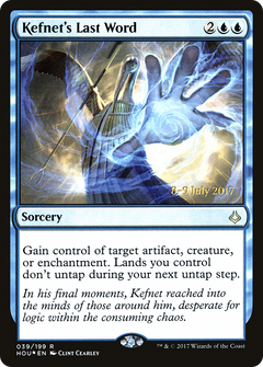 Kefnet's Last Word (039) (Prerelease) - Foil