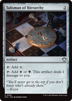 Talisman of Hierarchy (SOC)