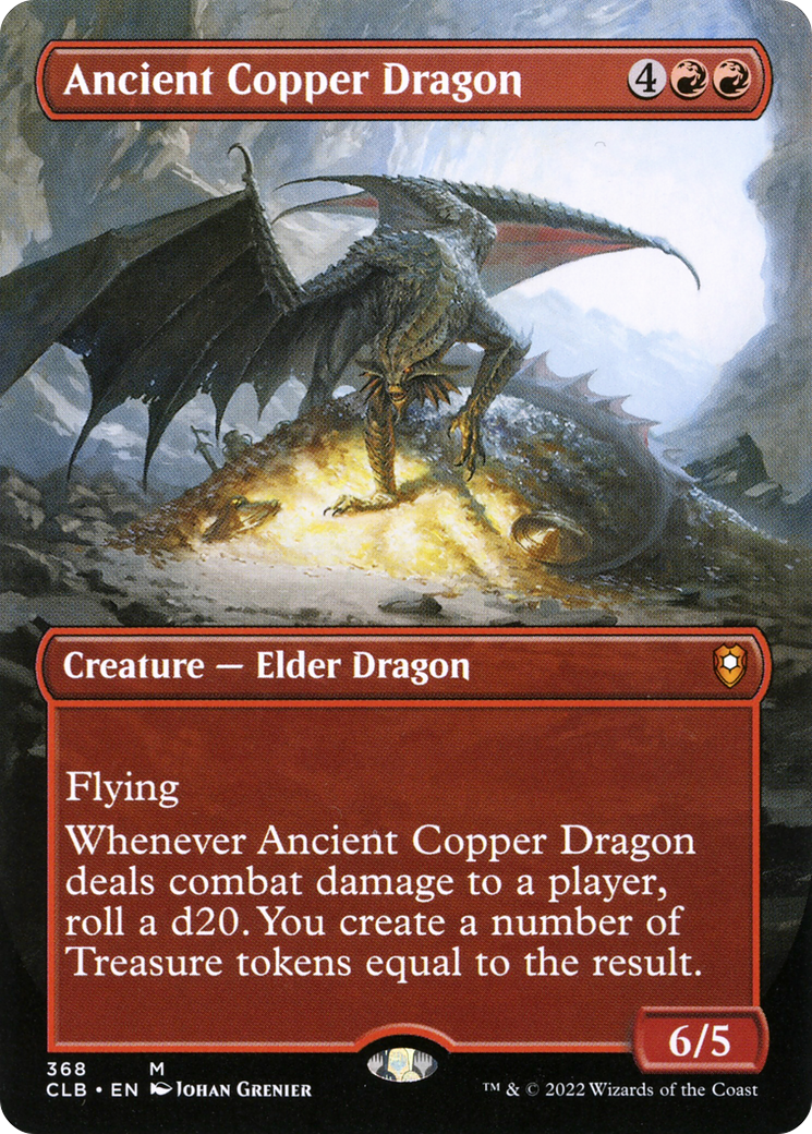 Ancient Copper Dragon (368) (Borderless)