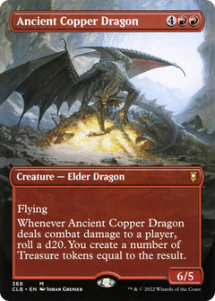 Ancient Copper Dragon (368) (Borderless) - Foil