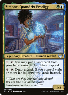 Zimone, Quandrix Prodigy - Foil