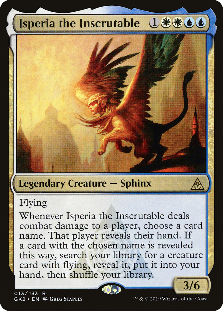 Isperia the Inscrutable (GK) – Wizard's Tower