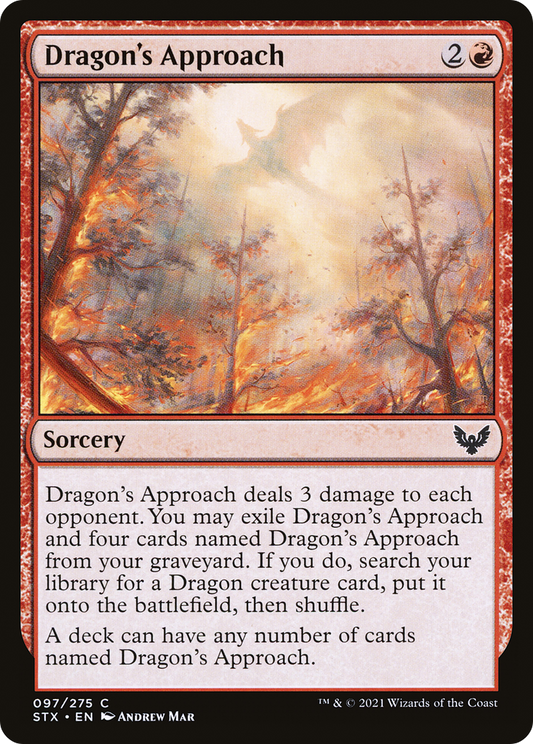 Dragon's Approach - Foil