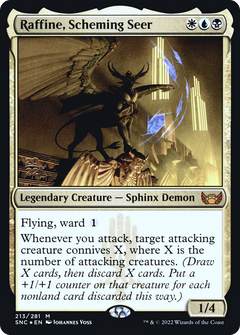 Raffine, Scheming Seer (213) (Prerelease) (PSNC) - Foil