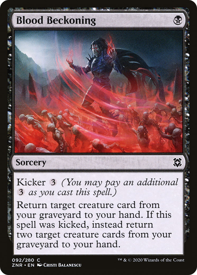 Blood Beckoning - Foil