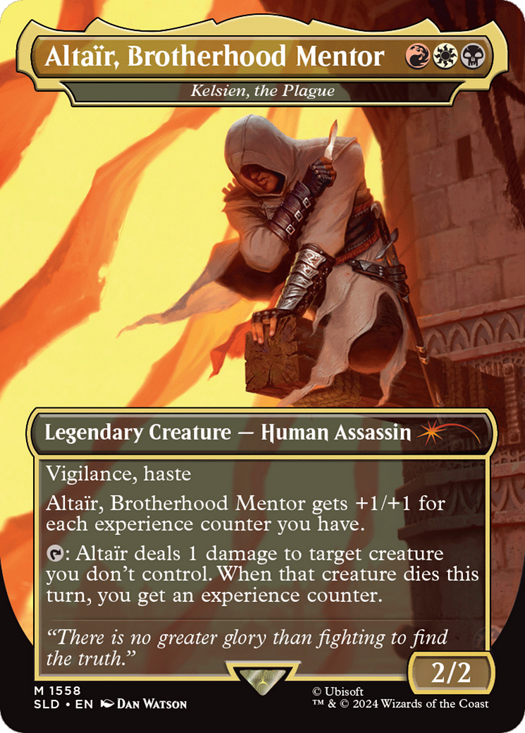 Altair, Brotherhood Mentor [Kelsien, the Plague] (1558) (Borderless)
