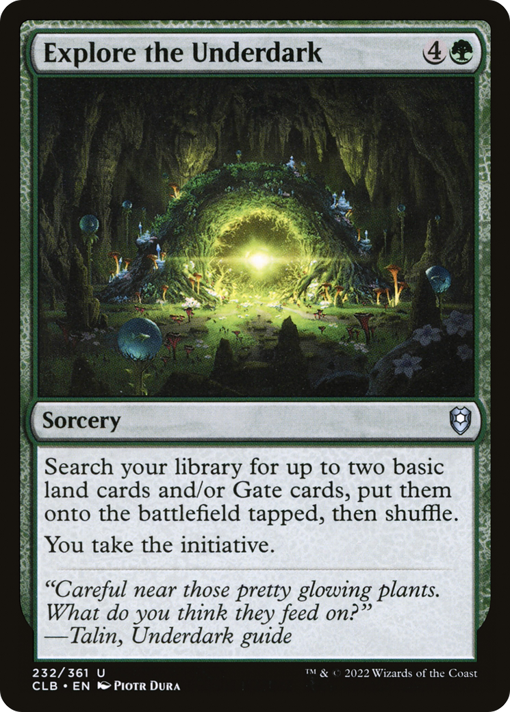 Explore the Underdark - Foil