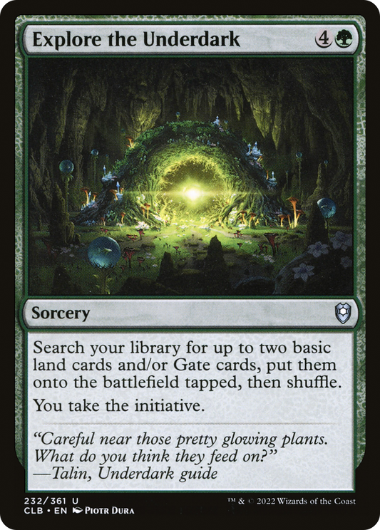 Explore the Underdark - Foil