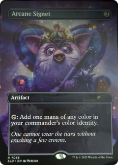 Arcane Signet (7065) (Borderless) - Foil sld