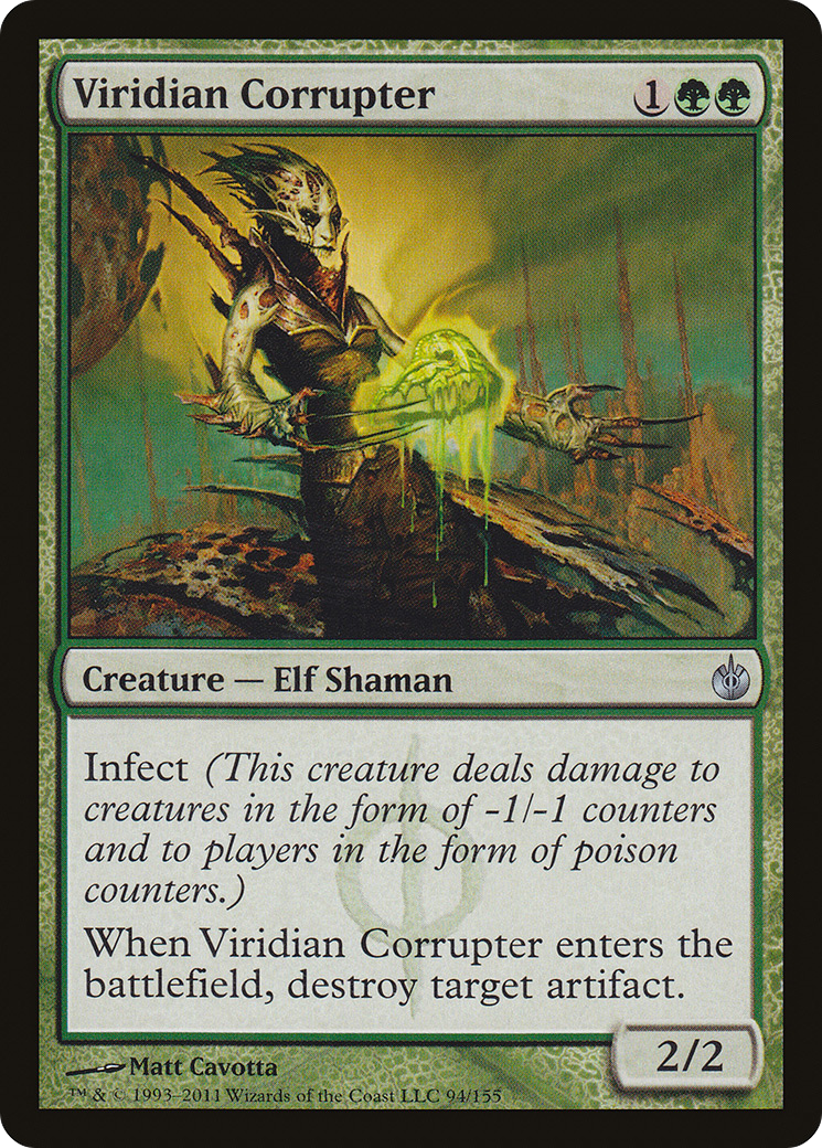 Viridian Corrupter - Foil