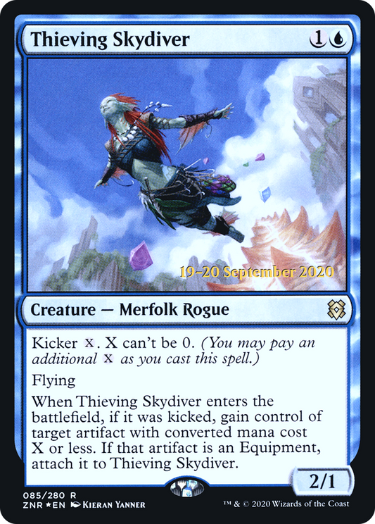 Thieving Skydiver (085) (Prerelease) - Foil