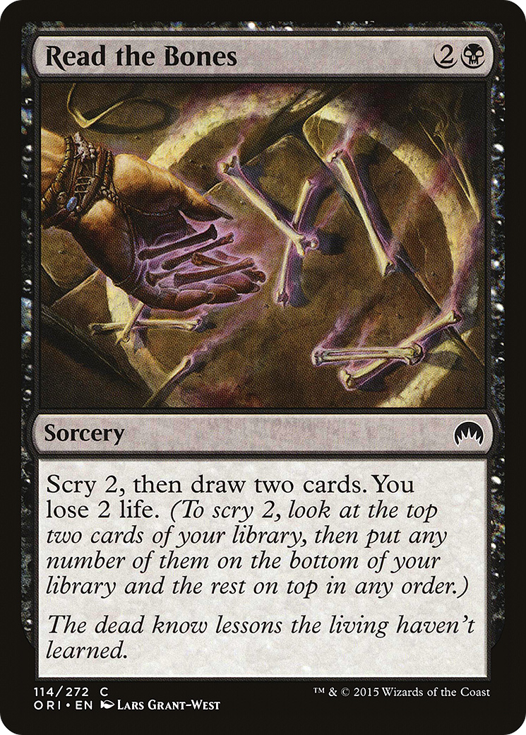 Read the Bones - Foil