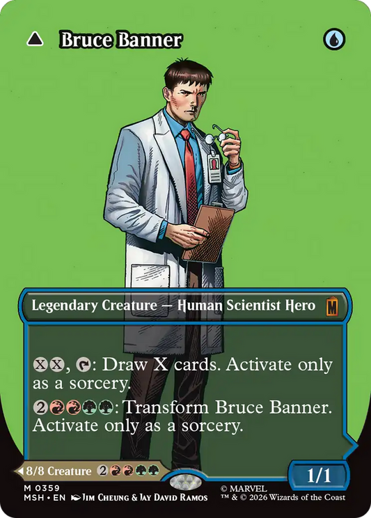 Bruce Banner // The Incredible Hulk (0359) (Borderless) (MSH)