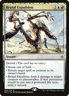 Brutal Expulsion (200) (Prerelease) - Foil