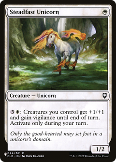 Steadfast Unicorn