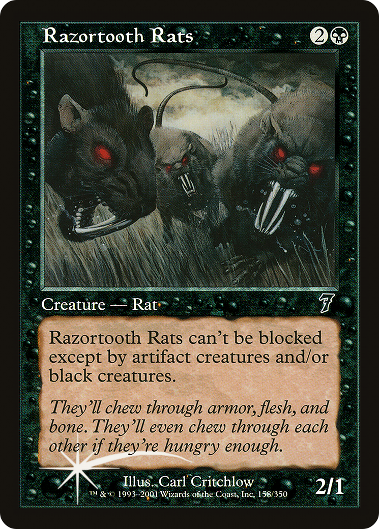 Razortooth Rats - Foil