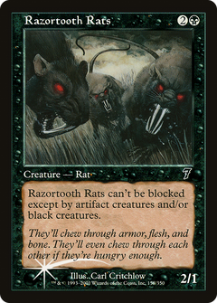 Razortooth Rats - Foil