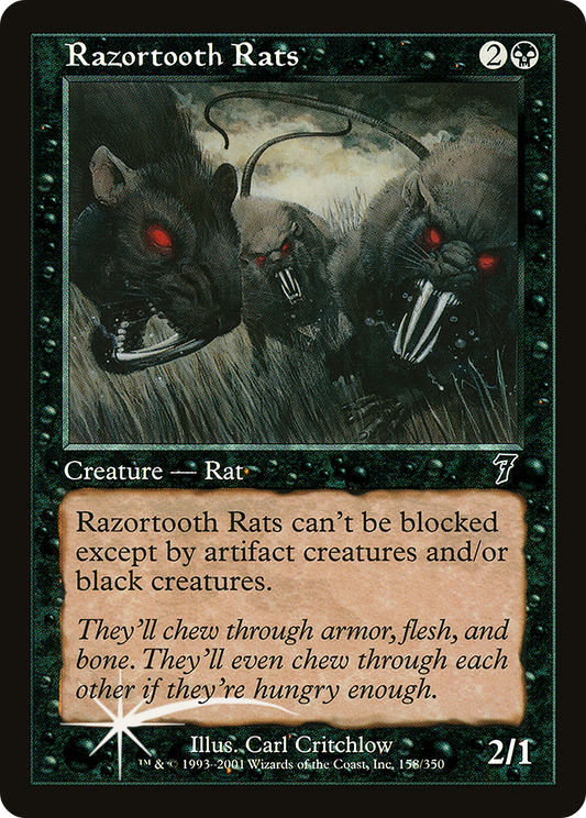 Razortooth Rats - Foil