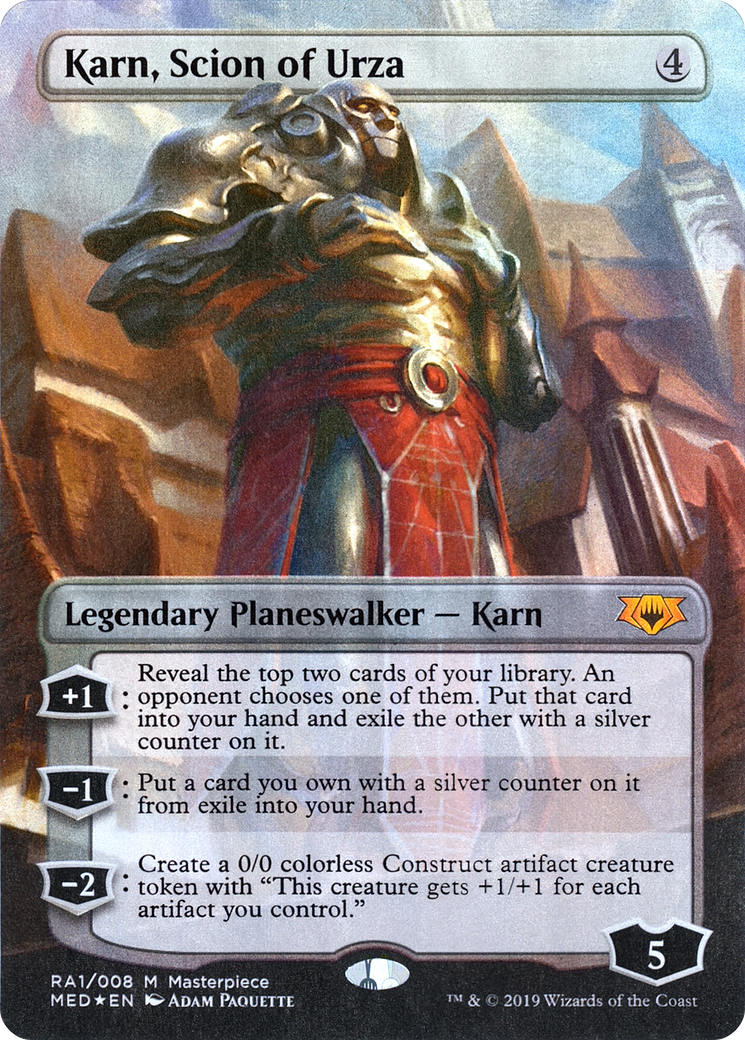 Karn, Scion of Urza (RA1) - Foil