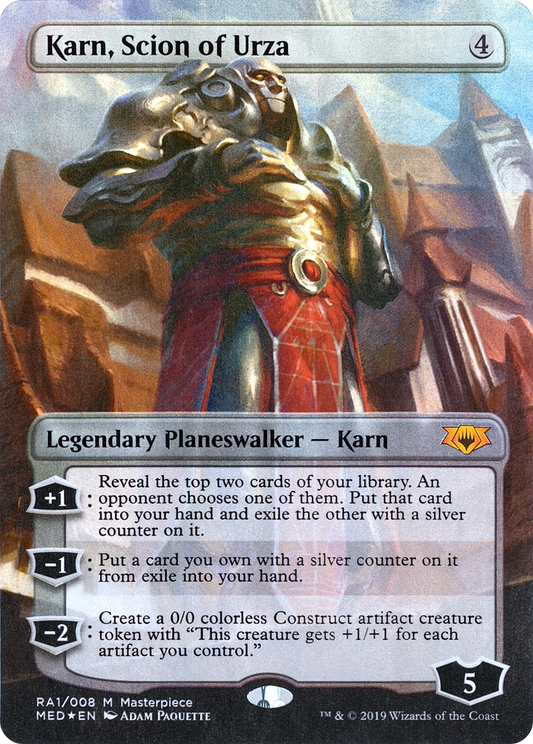Karn, Scion of Urza (RA1) - Foil