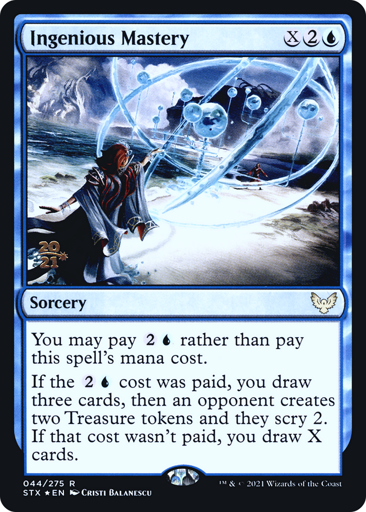 Ingenious Mastery (044) (Prerelease) - Foil