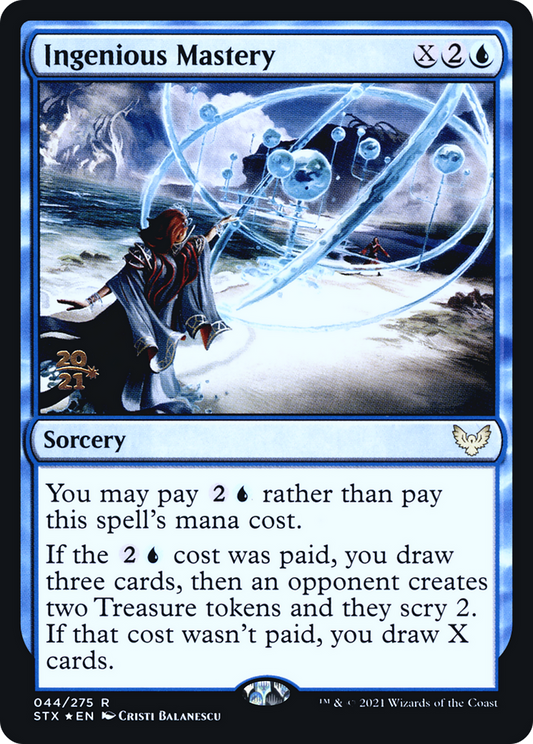 Ingenious Mastery (044) (Prerelease) - Foil