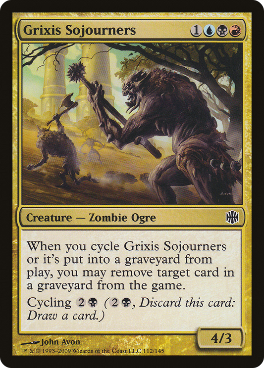 Grixis Sojourners - Foil