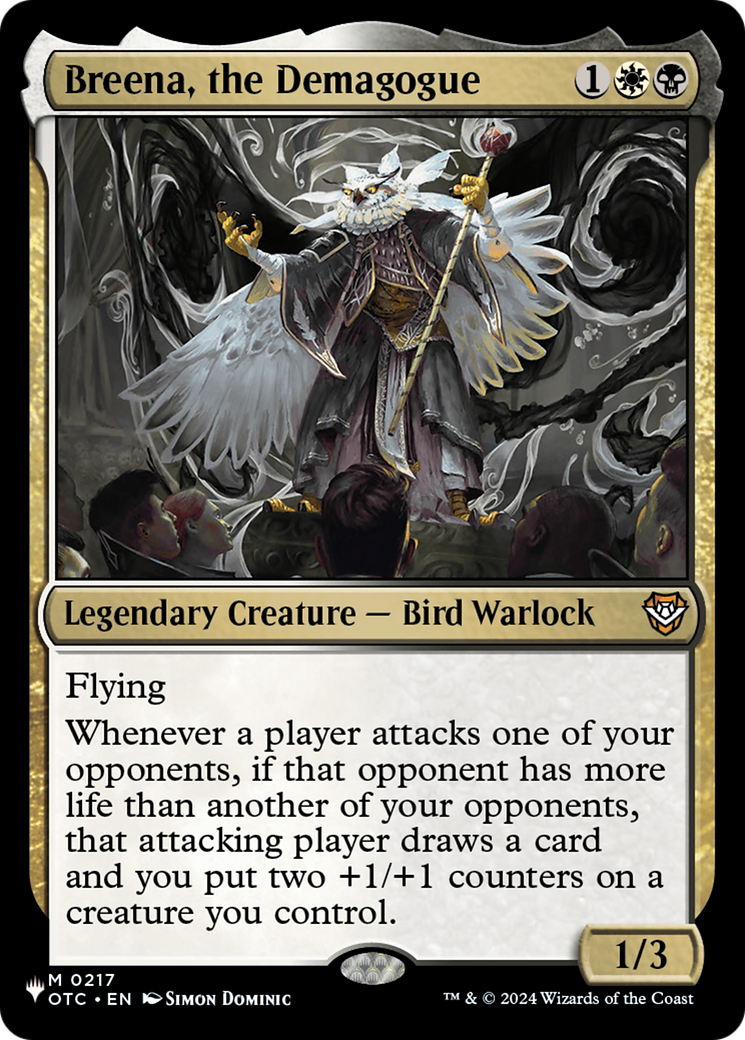 Breena, the Demagogue (OTC-0217) (PLST)