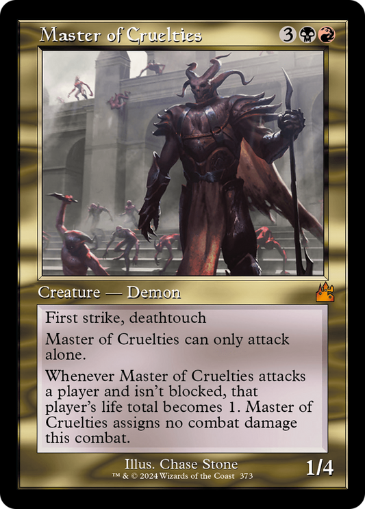 Master of Cruelties (0373) (Retro Frame)