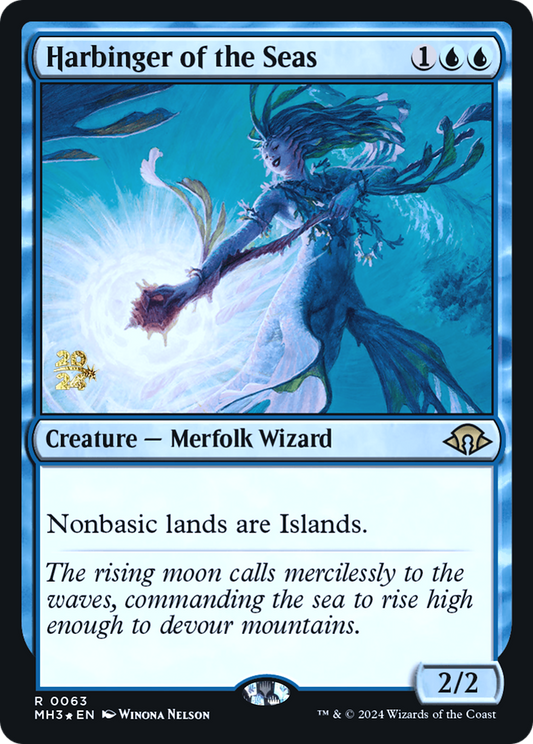 Harbinger of the Seas (0063) (Prerelease) - Foil