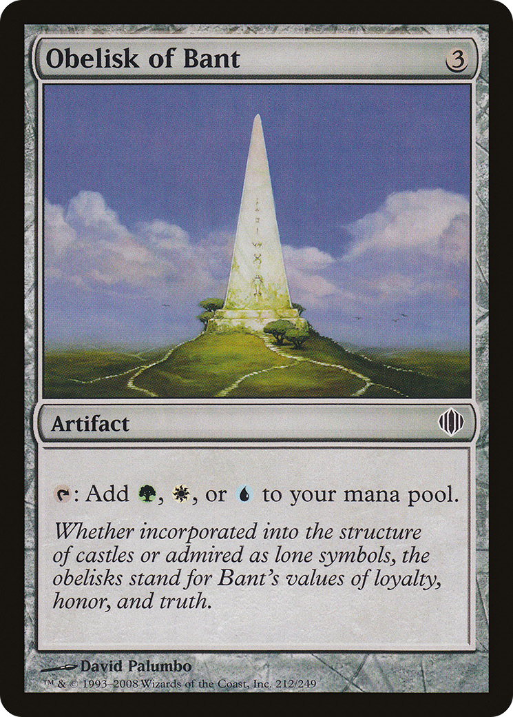 Obelisk of Bant - Foil