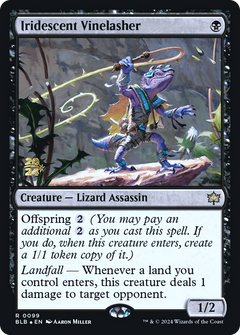 Iridescent Vinelasher (0099) (Prerelease) - Foil