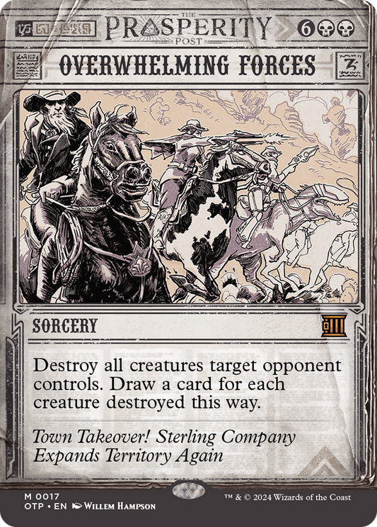 Overwhelming Forces (0017) (Showcase) - Foil