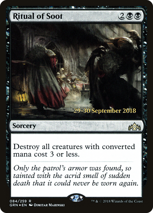 Ritual of Soot (084) (Prerelease) - Foil