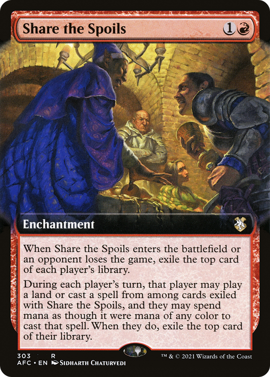 Share the Spoils (303) (Extended Art)