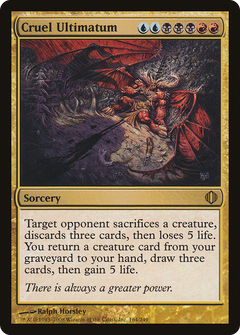 Cruel Ultimatum - Foil