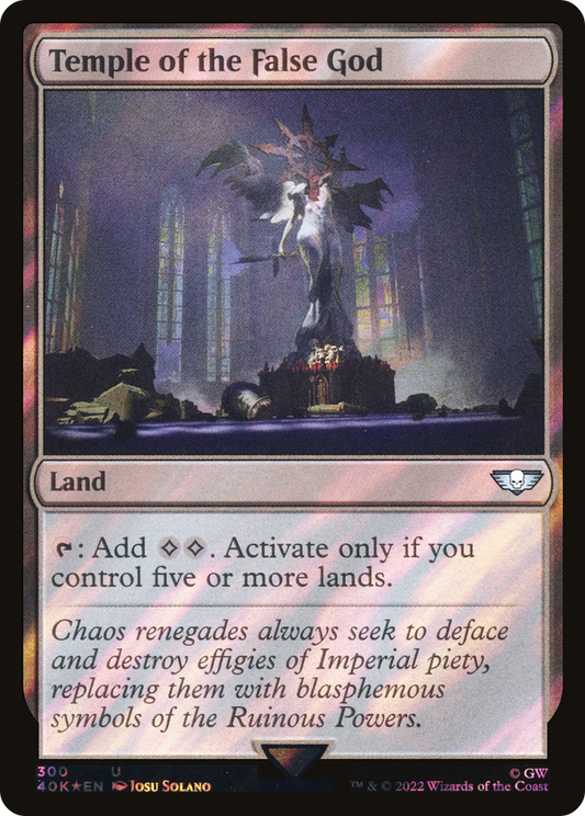 Temple of the False God - Surge Foil