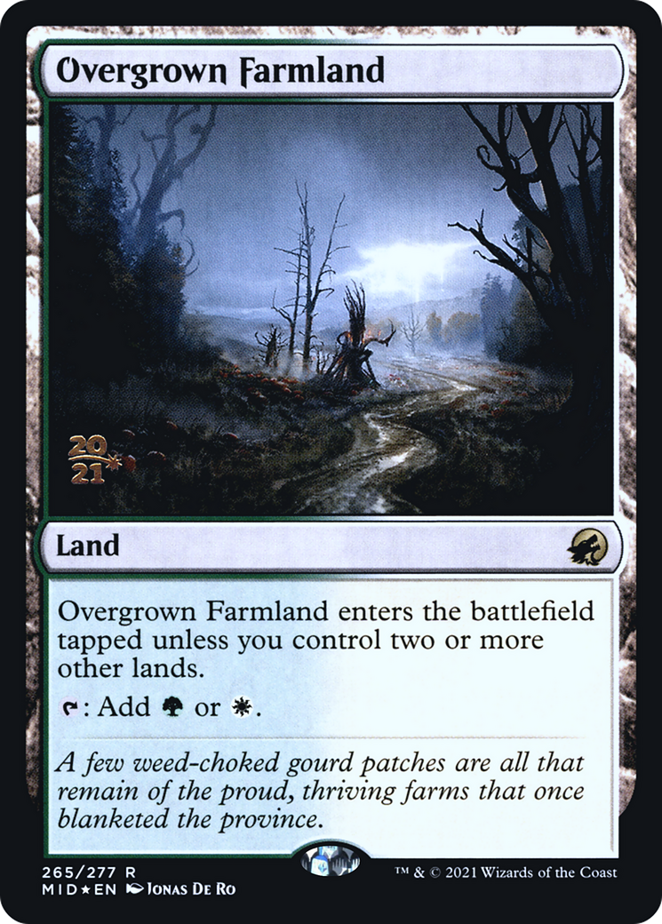 Overgrown Farmland (265) (Prerelease) - Foil
