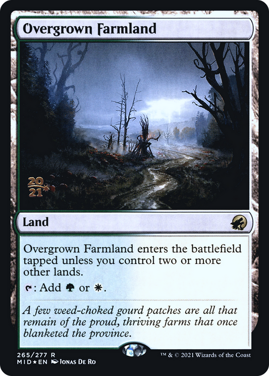 Overgrown Farmland (265) (Prerelease) - Foil
