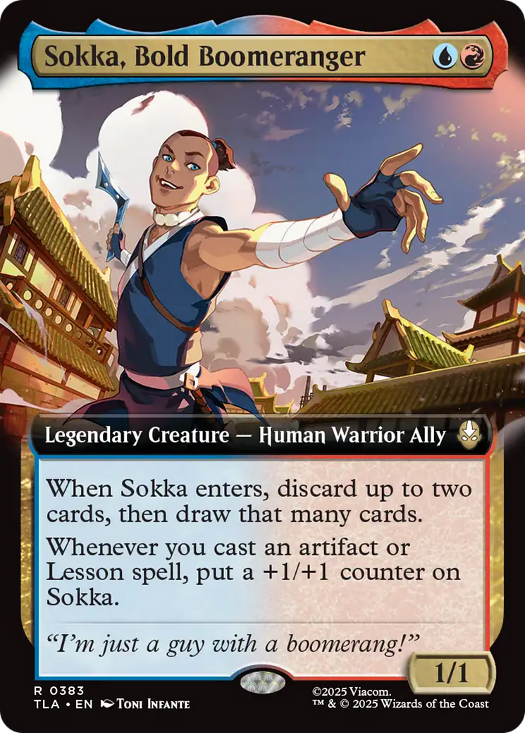 Sokka, Bold Boomeranger (0383) (Extended Art) tla