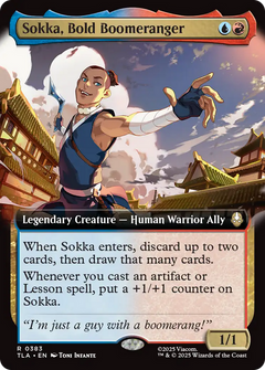 Sokka, Bold Boomeranger (0383) (Extended Art) - Foil tla
