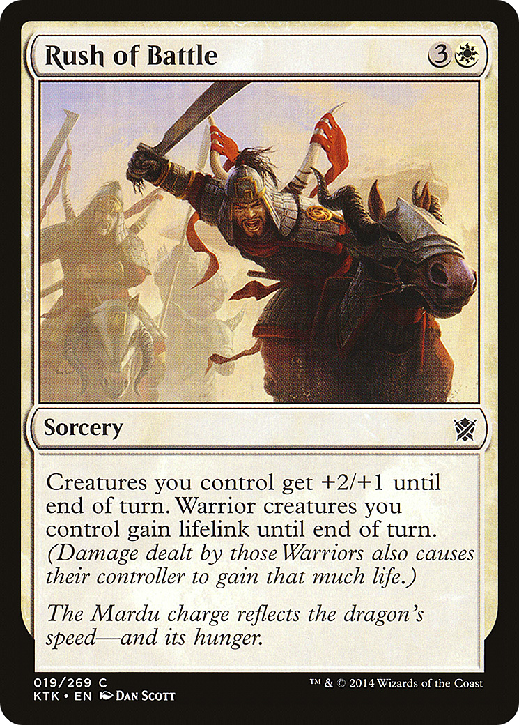 Rush of Battle - Foil