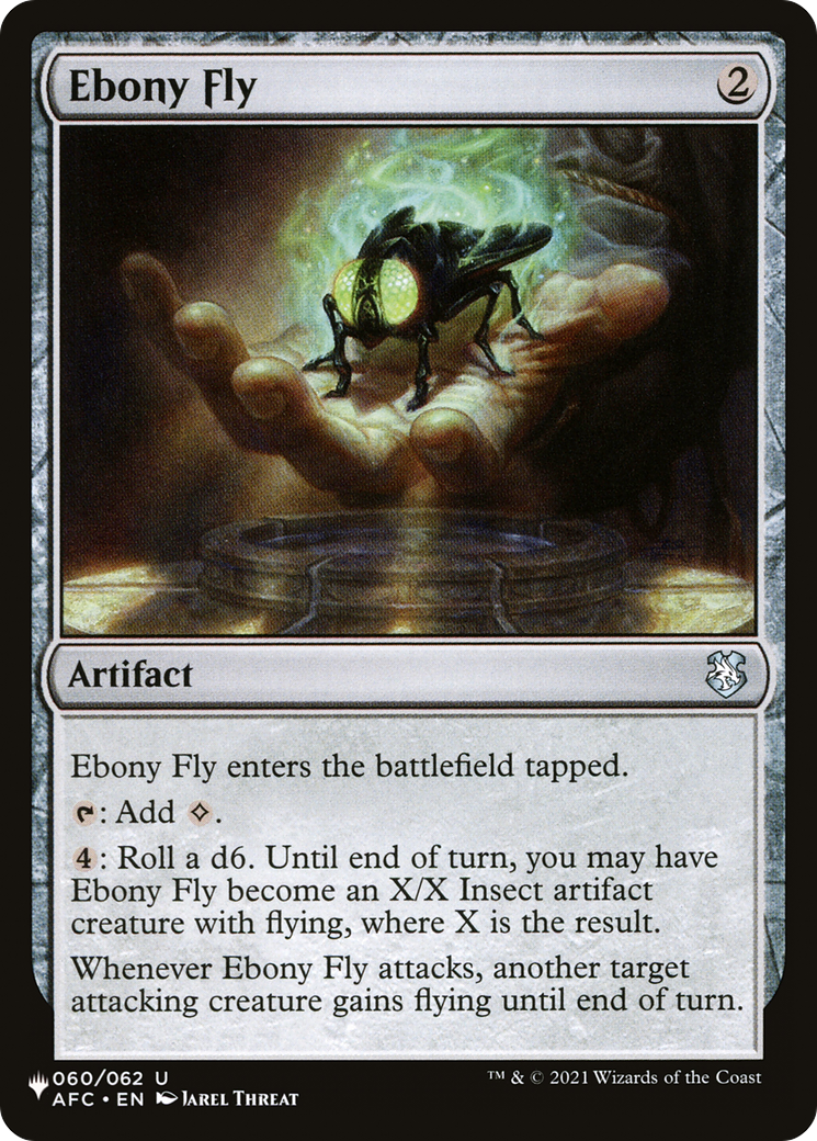 Ebony Fly (AFC-60) (PLST)