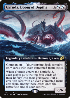 Gyruda, Doom of Depths (351) (Extended Art) - Foil