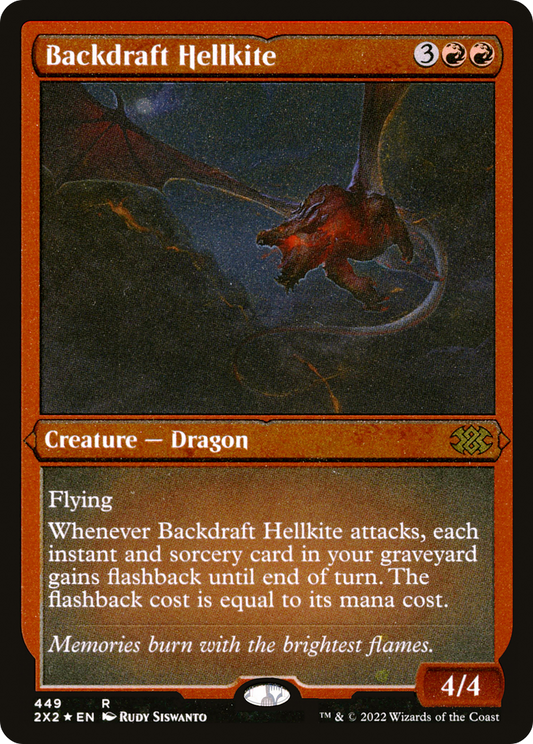 Backdraft Hellkite - Foil Etched