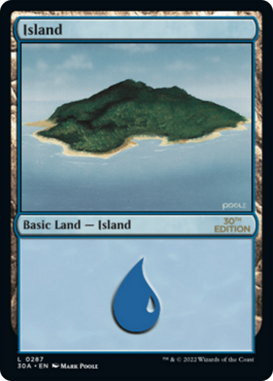 Island (287) (Modern Frame)