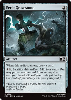 Eerie Gravestone (MSC) - Foil
