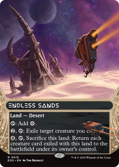 Endless Sands (0015) (Borderless) - Foil