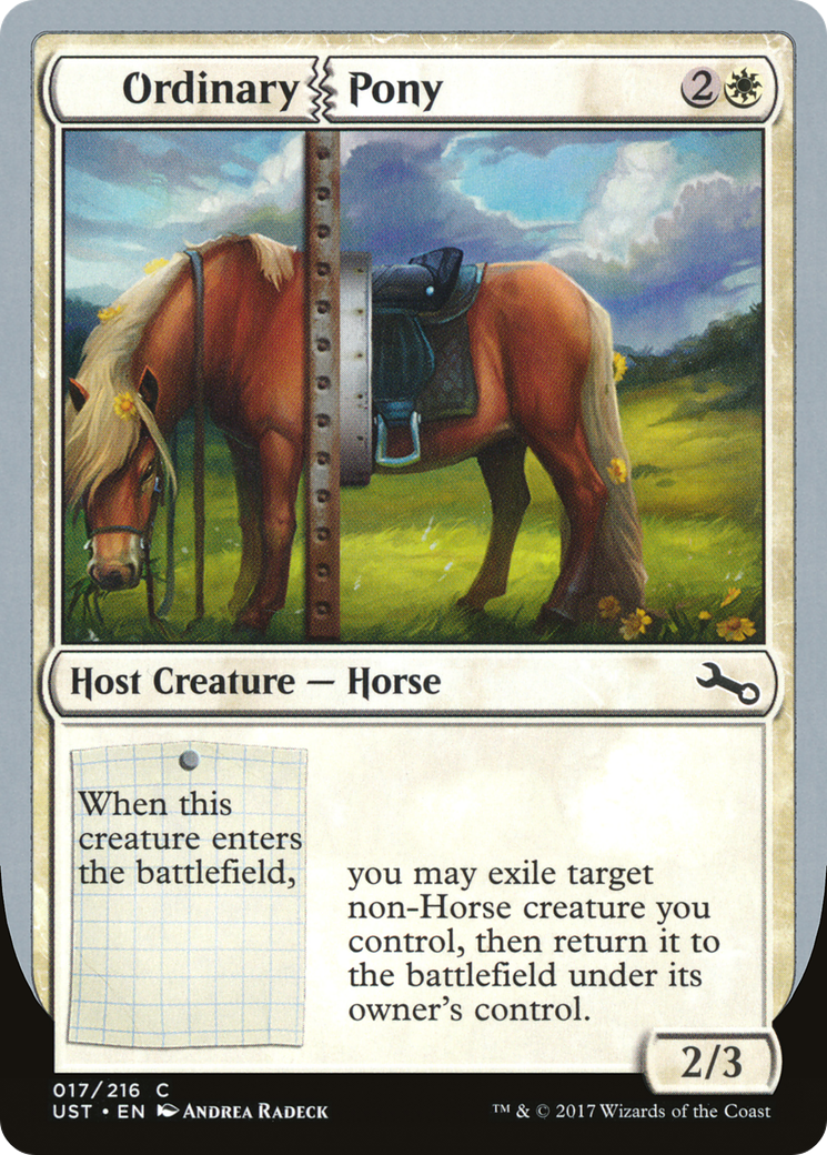 Ordinary Pony - Foil